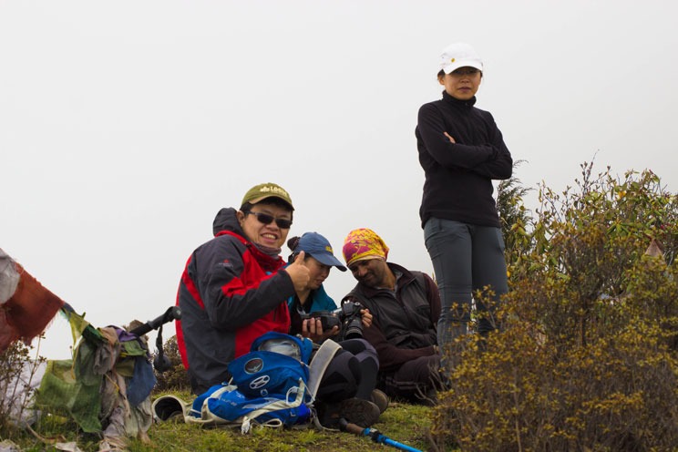 Kanchenjunga Circuit North To South Trek Report May 2016 acclimatzation day in ghunsa kanchenjunga
