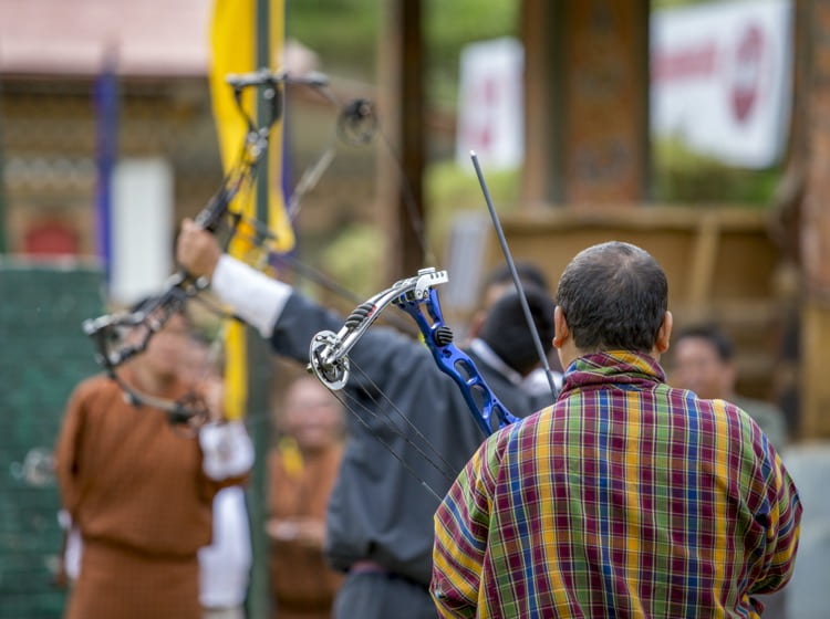 bhutan archery 3 nights 4 days