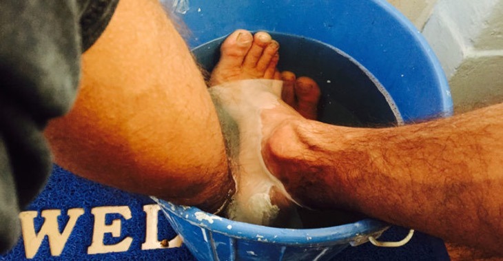 Manaslu Trek Report March 2016 blister manaslu trek shoe