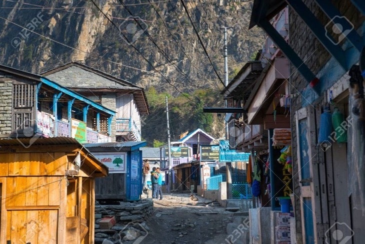 Annapurna Circuit Trek 12 Day Itinerary Chame Nepal Annapurna Circuit