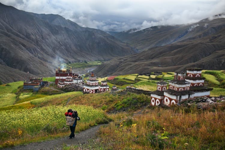 dolpo-saldang-village