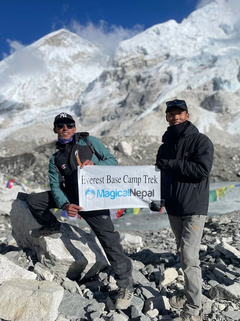 Everest Base Camp Helicopter Tour Everest base camp trek landmark