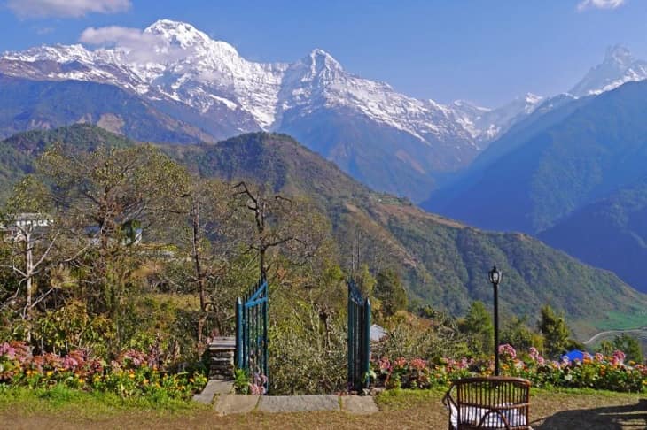 10 Best Short Treks From Pokhara View from Gandruk