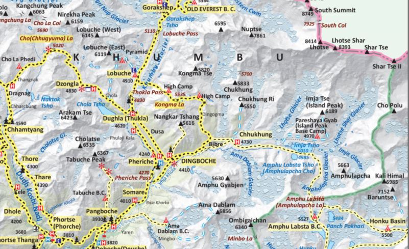 island-peak-climbing-map