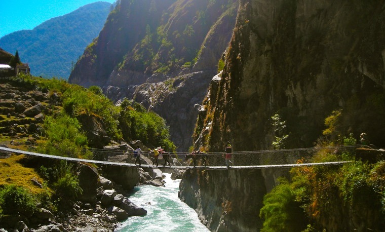 Annapurna Circuit Trek 12 Day Itinerary Jagat nepal Annapurna Circuit Trek