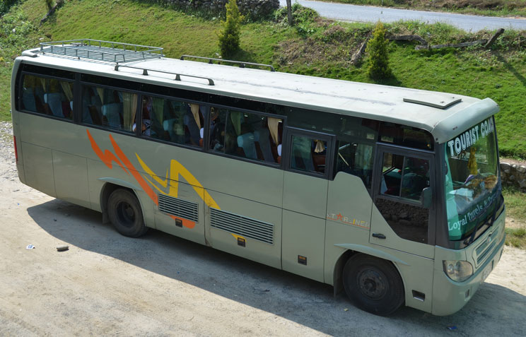 Manaslu Circuit Trek Transport – Getting In and Out Kathmandu to pokhara bus