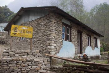 Lama hotel 2nd day of Langtang trek