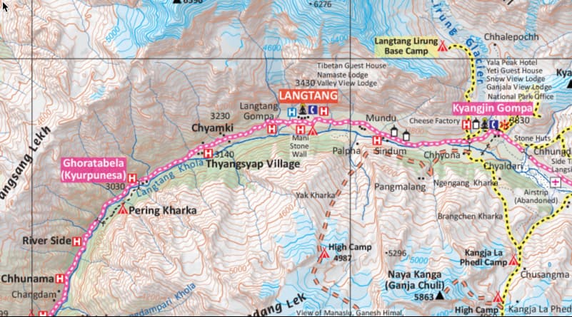 Langtang Valley Trek langtang trek