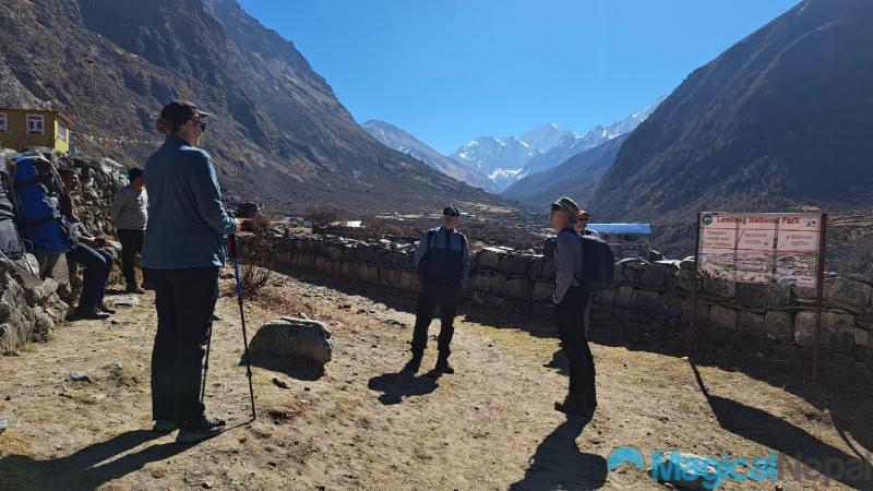 Langtang Valley Trek Langtang valley trek