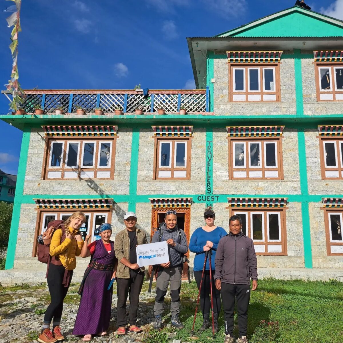 Langtang Valley Trek langtang village 1