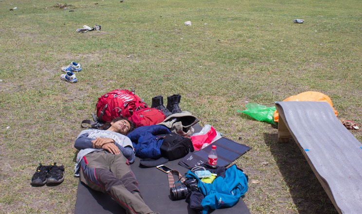 Kanchenjunga Circuit North To South Trek Report May 2016 lhonak kanchenjunga