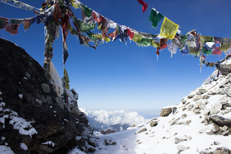 Kanchenjunga Circuit North To South Trek Report May 2016 miring la pass top kanchenjunga