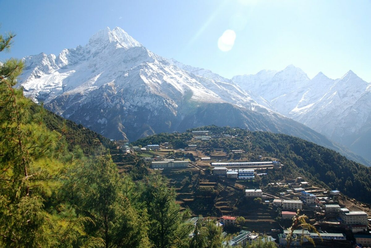 Everest Base Camp Altitude and the way to deal with it Namche Bazar