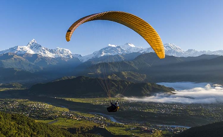 Annapurna Circuit Trek 12 Day Itinerary Paragliding-pokhara