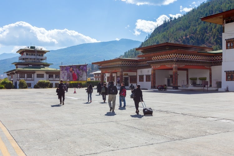 paro airport bhutan 3 nights 4 days