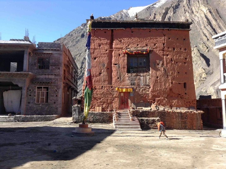 If You Cannot Make To Tibet Go To Mustang Kagbeni Red Monastery | Lama School in Kagbeni
