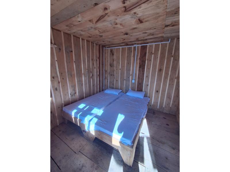 Room inside teahouse in manaslu circuit trek