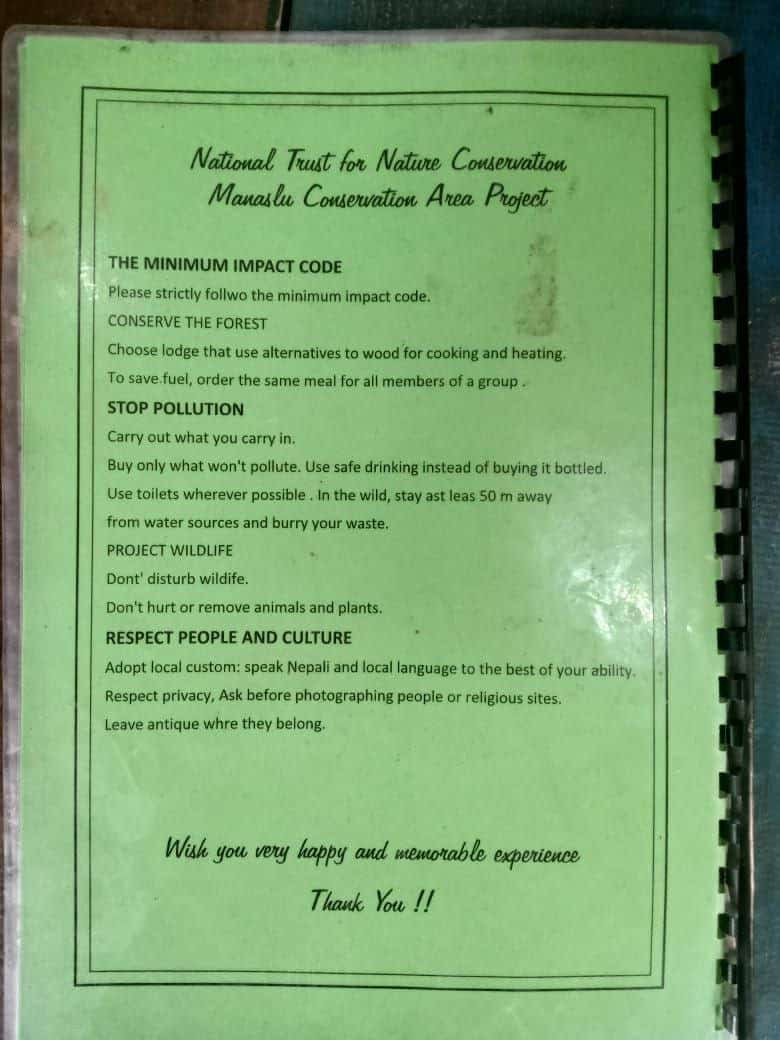 Manaslu Trek Food Samdo Manaslu food