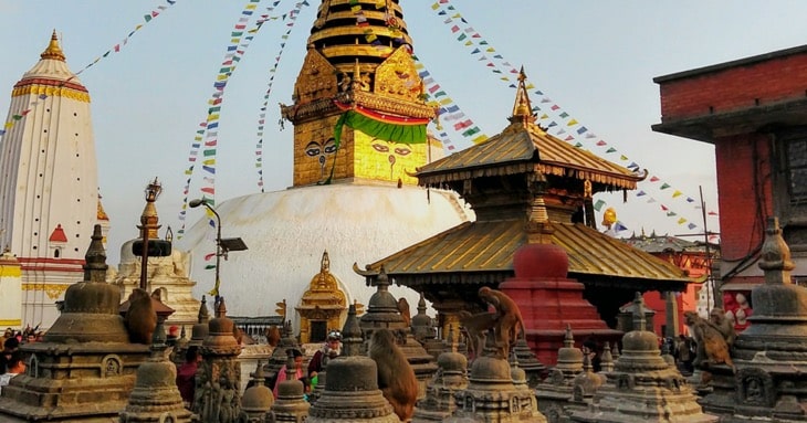 Top Things To Do & See In Kathmandu Swoyambhu Monkey Temple Kathmandu