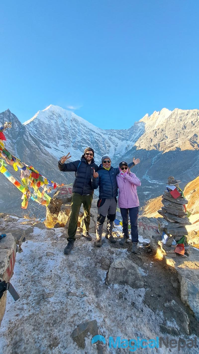 Langtang Valley Trek Tserko Ri langtang Nepal