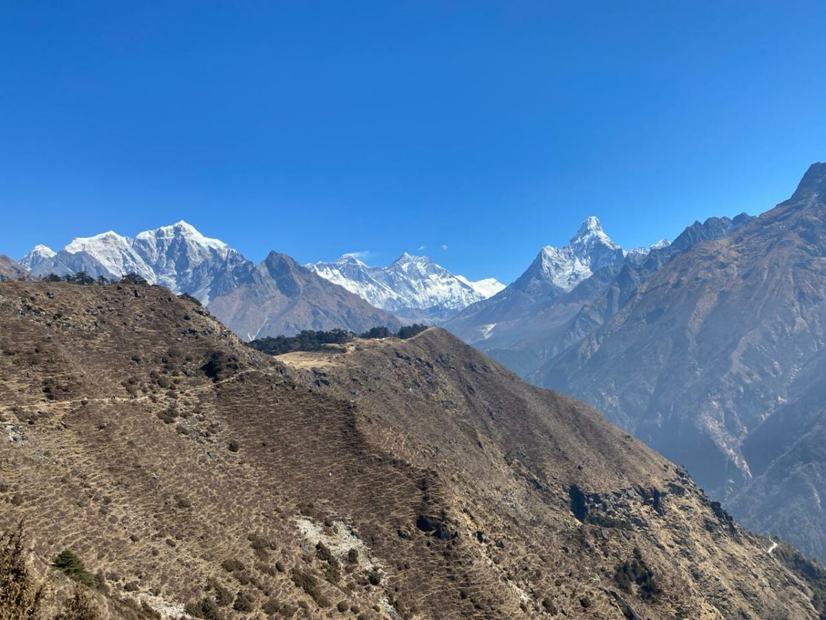 Everest Base Camp Trek view from everest view hotel