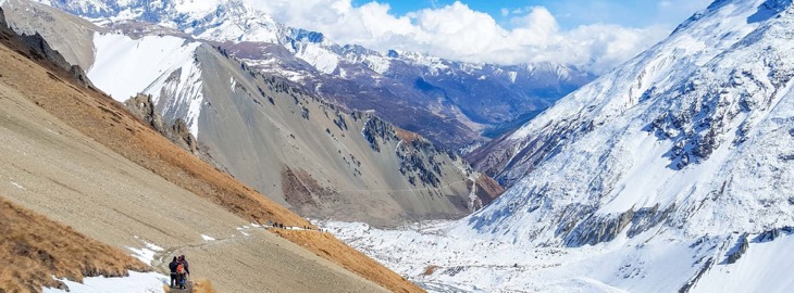 Annapurna Circuit 10 days Itinerary View from Thorangla pass