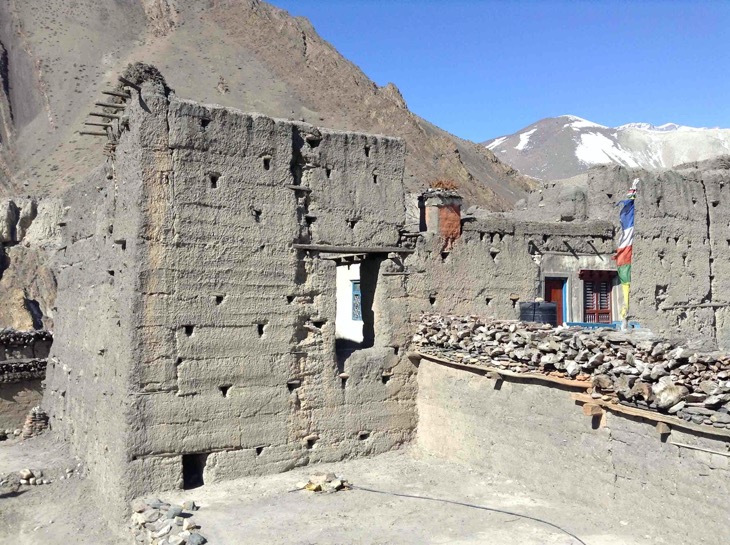 If You Cannot Make To Tibet Go To Mustang Kagbeni Spectacular fortress view of Kagbeni Village